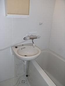 洗面設備　別タイプのお部屋です