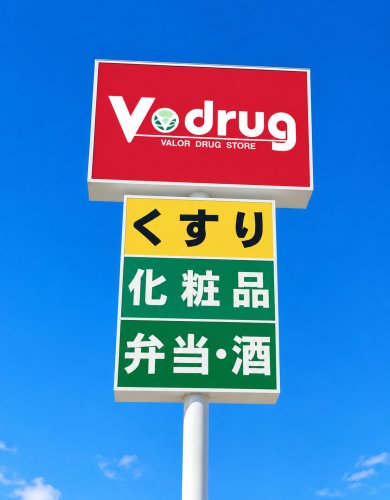 ドラックストア　V・drug 味鋺店（ドラッグストア）まで734m