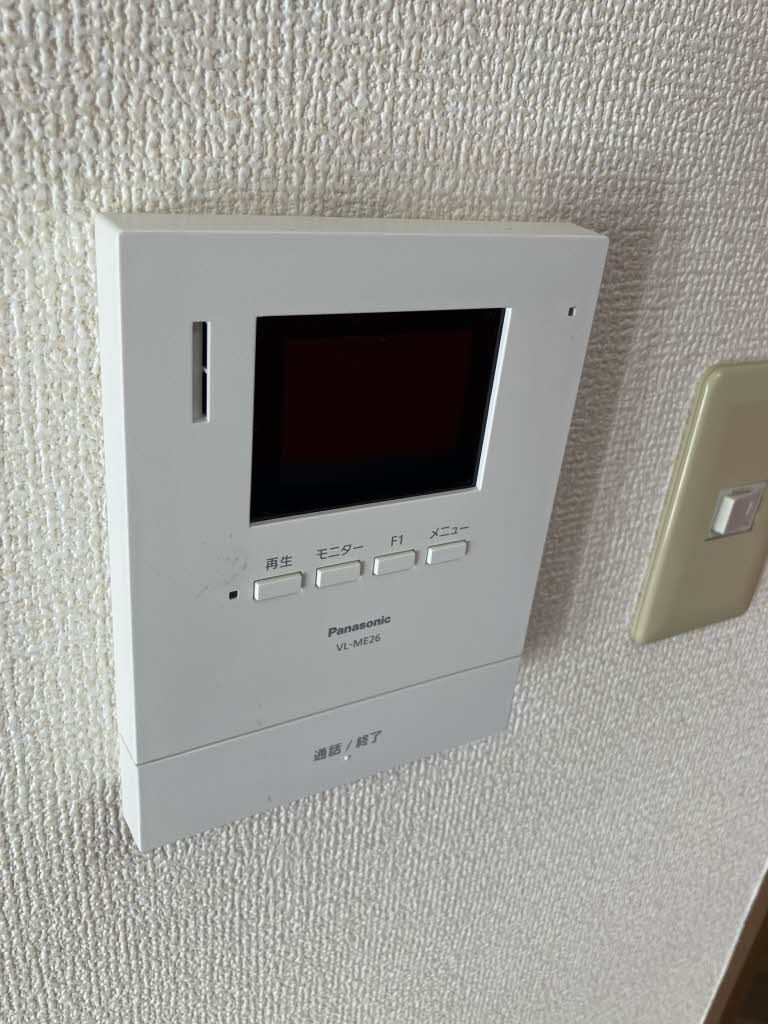 セキュリティ　モニタ付きドアホン
