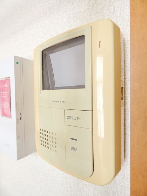セキュリティ　♪モニター付きインターホン♪