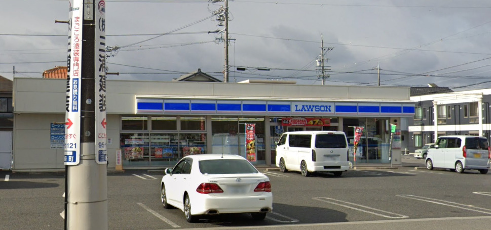 コンビニ　ローソン 豊明三崎町店（コンビニ）まで185m