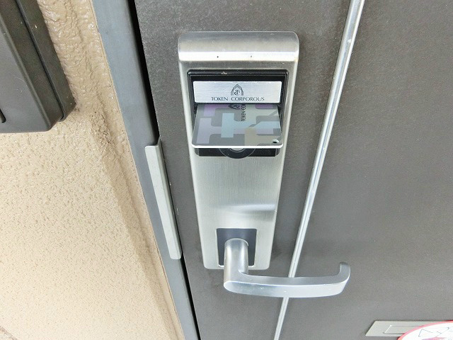 セキュリティ　防犯性に優れたカードキー。