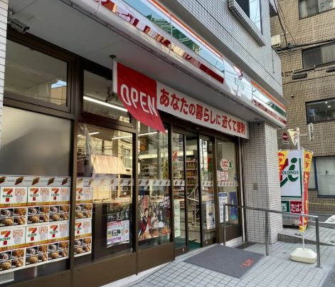 コンビニ　セブンイレブン中野新橋店（コンビニ）まで216m