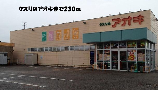 ドラックストア　クスリのアオキ（ドラッグストア）まで230m