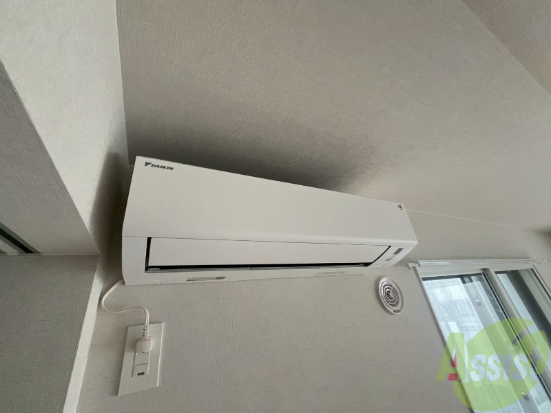 その他設備　エアコンがありますので夏でも快適に過ごせます！