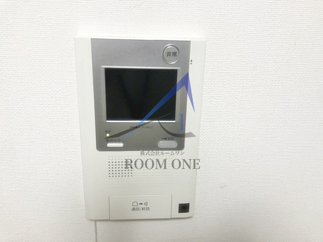 セキュリティ　モニター付きインターホンです。