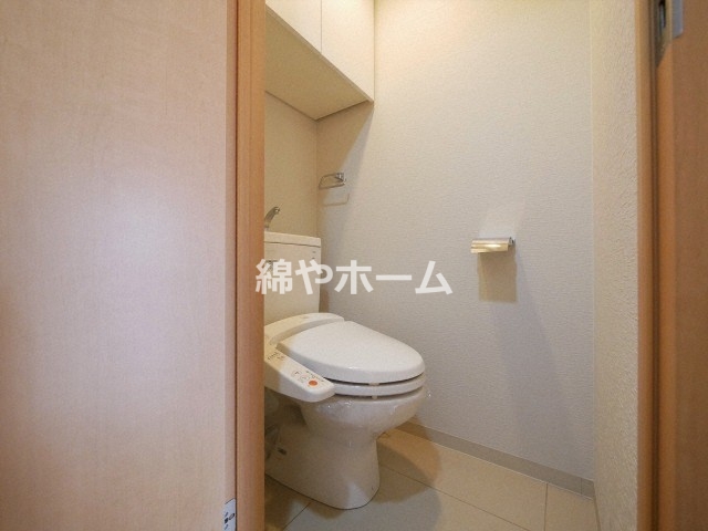 トイレ　ゆったりとした空間のトイレです