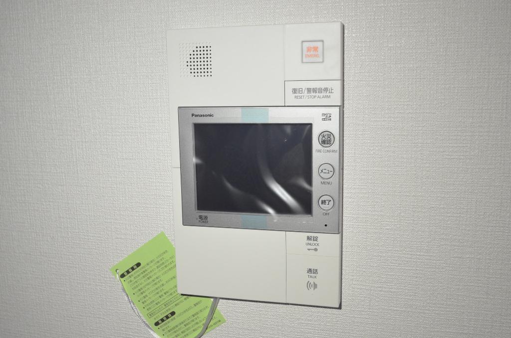 セキュリティ　カメラ付インターホン