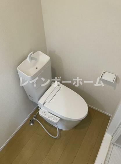 トイレ　ゆったりとした空間のトイレです