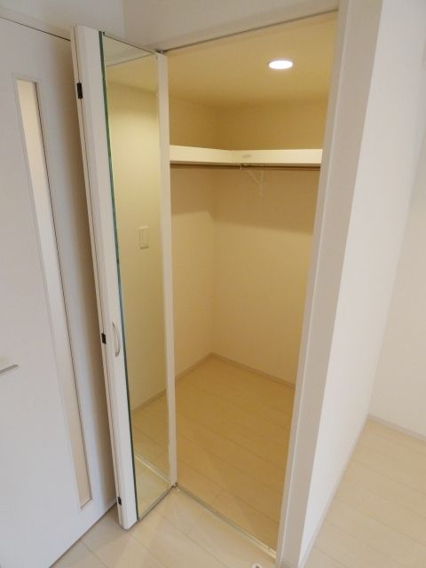 収納　ウォークインクローゼットです。