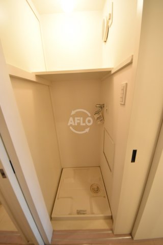 その他設備　天満アパートメント　洗濯機置き場