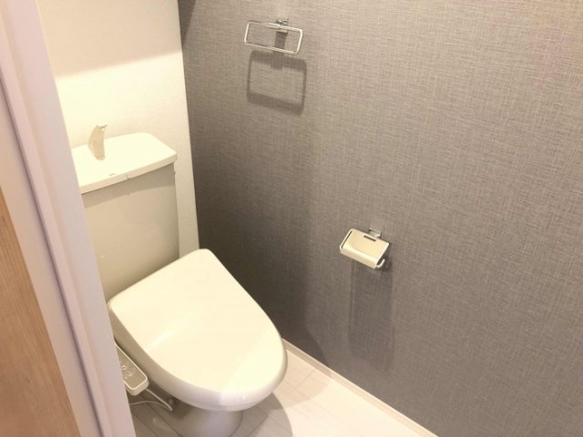 トイレ　ゆったりとした空間のトイレです