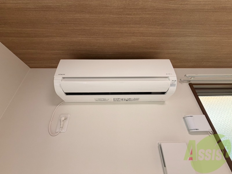 その他設備　エアコンは備え付けなので、入居時からご利用頂けます。