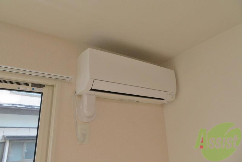 その他設備　エアコンも入居してすぐに使えるのは助かりますねー。