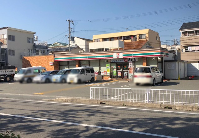 コンビニ　セブンイレブン西明石南町店（コンビニ）まで454m
