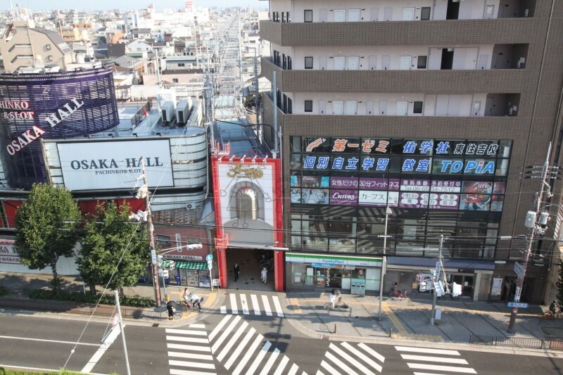 コンビニ　ファミリーマート駒川中野店（コンビニ）まで153m