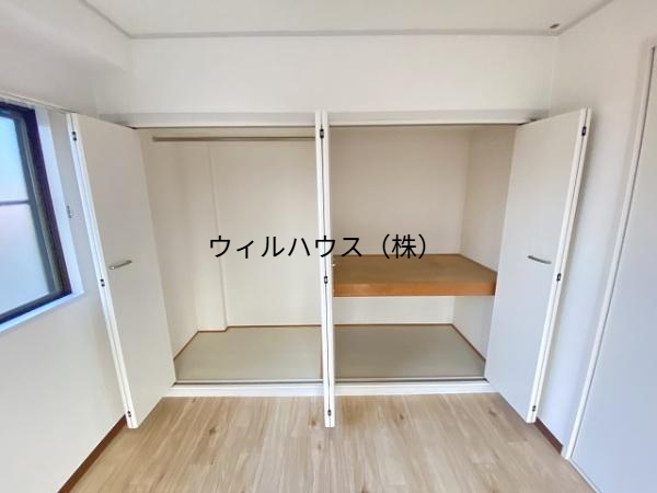 収納　クローゼット！