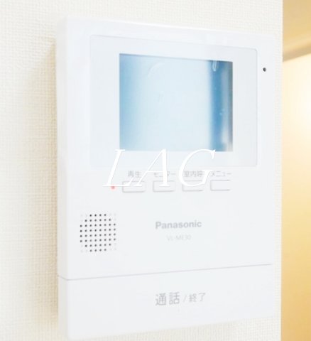 セキュリティ　モニター付きインターホンです。
