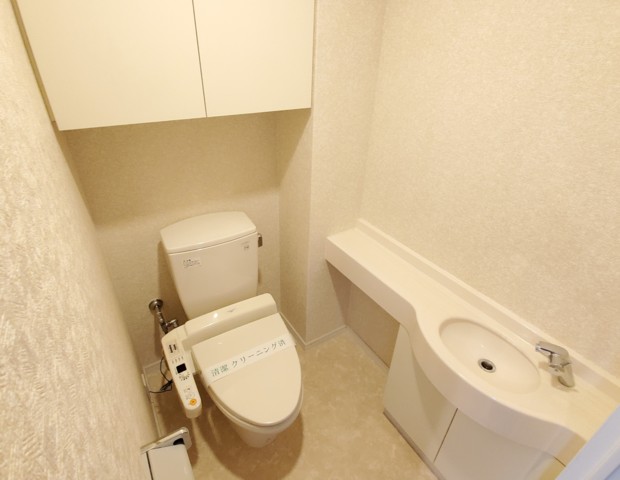 トイレ　手洗い場が併設されており、衛生的です！