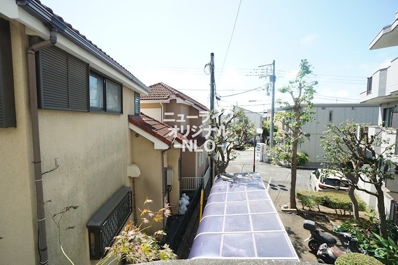 眺望　バルコニーからの眺望です