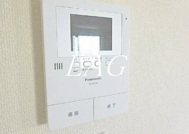 セキュリティ　モニター付きインターホンです。