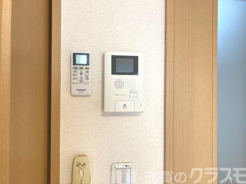 セキュリティ　来訪者が確認できるモニターホン♪