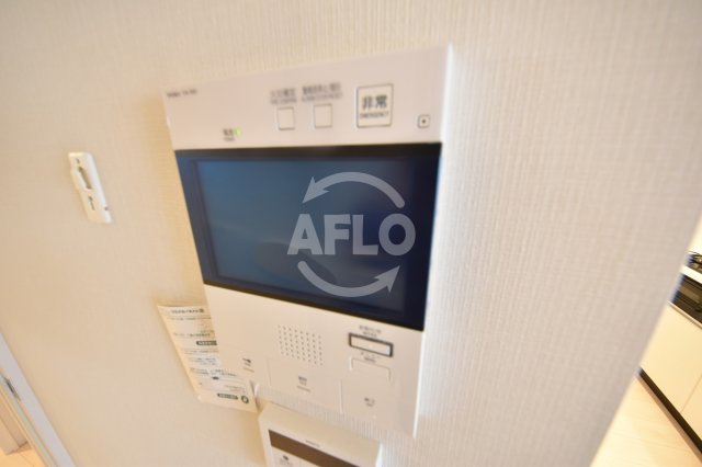 セキュリティ　ATKレジデンスなにわ橋　TVモニター付きインターホン