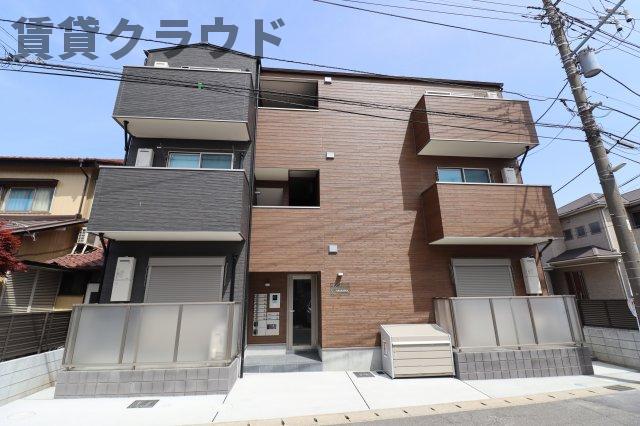 建物外観　おしゃれな物件がついに完成しました♪