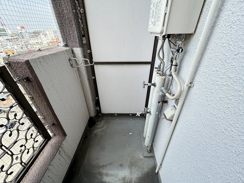 バルコニー　※写真は別号室のものです。