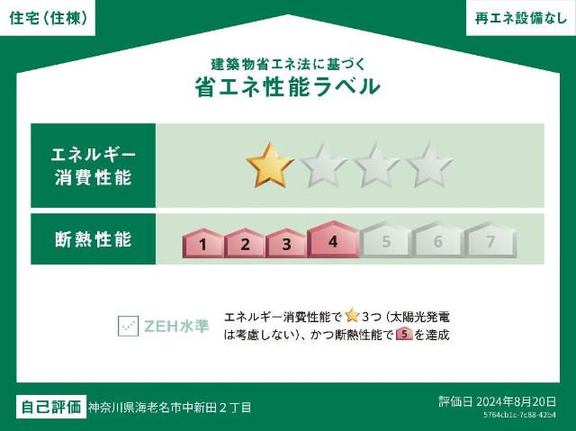 省エネ性能ラベル　省エネ性能ラベル