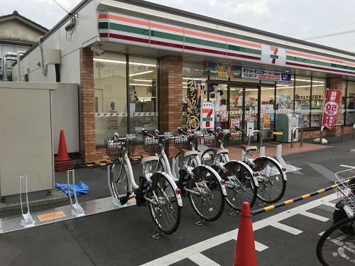 その他　セブンイレブン 足立六月3丁目店 (HELLO CYCLIN（その他）まで644m