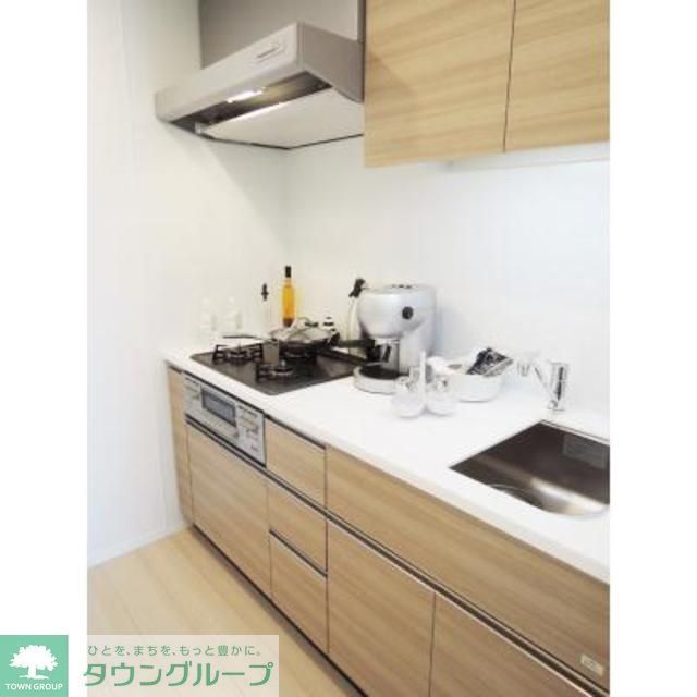 キッチン　家具等の付帯はありません