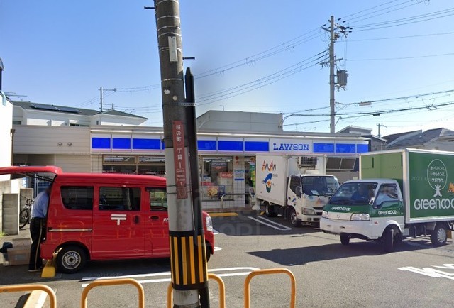 コンビニ　ローソン　豊中桜の町一丁目店（コンビニ）まで386m