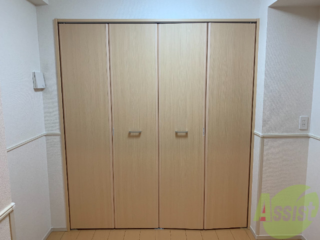 収納　クローゼットがありました。お洋服や荷物はこちらへ。