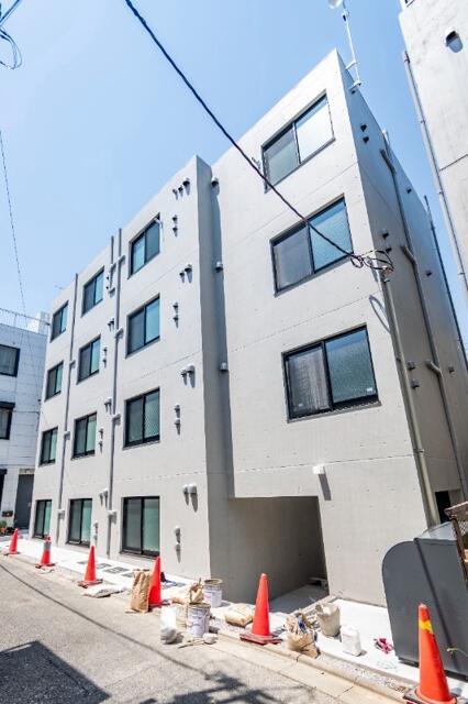 建物外観　建築中
