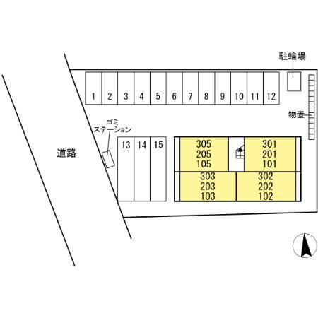 その他共有部分　配置図