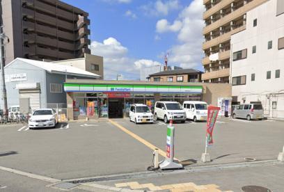 コンビニ　ファミリーマート東住吉杭全店（コンビニ）まで366m