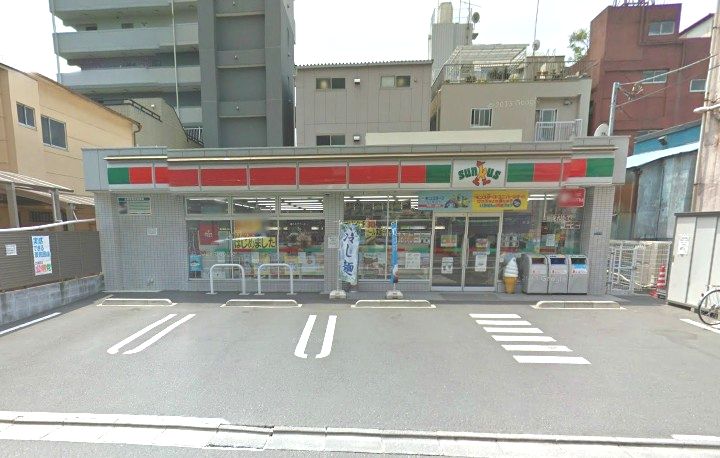 コンビニ　サンクス墨田立川三丁目店（コンビニ）まで232m