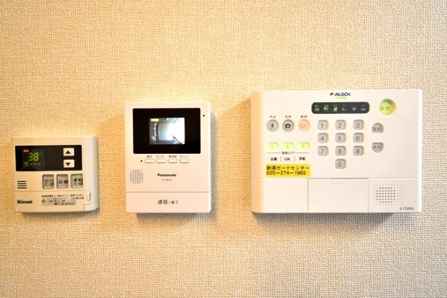 セキュリティ　ホームセキュリティシステム、モニター付インターホン