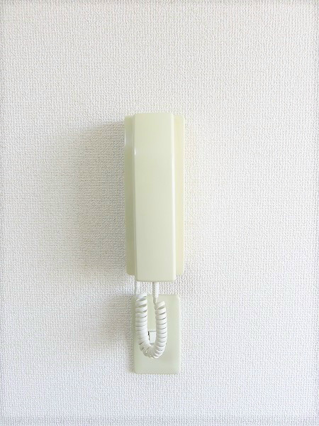 セキュリティ　インターフォンもあります。