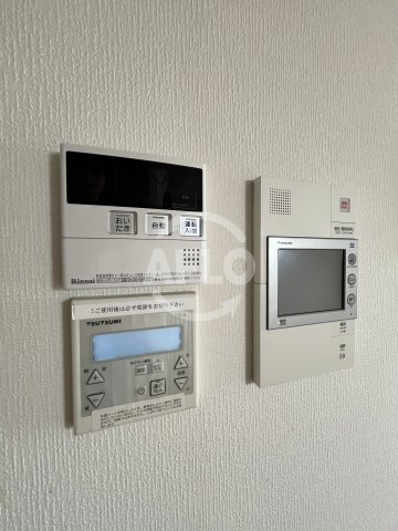 セキュリティ　第25関根マンション　モニター付きインターホン