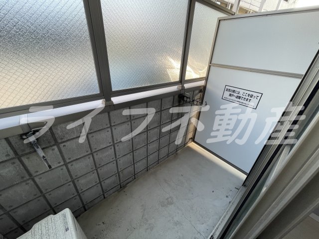 バルコニー　バルコニー付きです