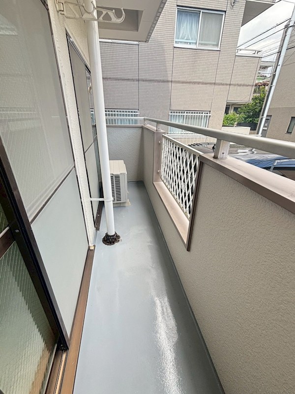バルコニー　※他号室写真参照