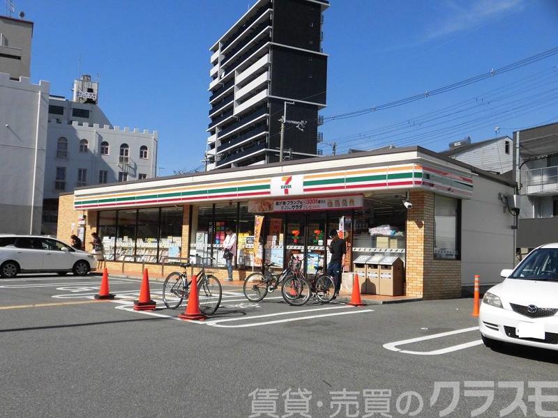 コンビニ　セブンイレブン大阪木川西淀川通店（コンビニ）まで303m