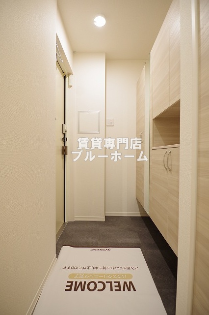 玄関　奥行きのある玄関！