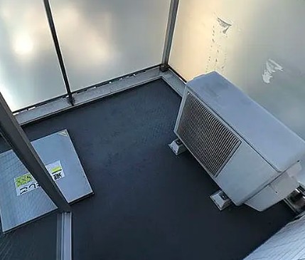 バルコニー　広々としたバルコニーです
