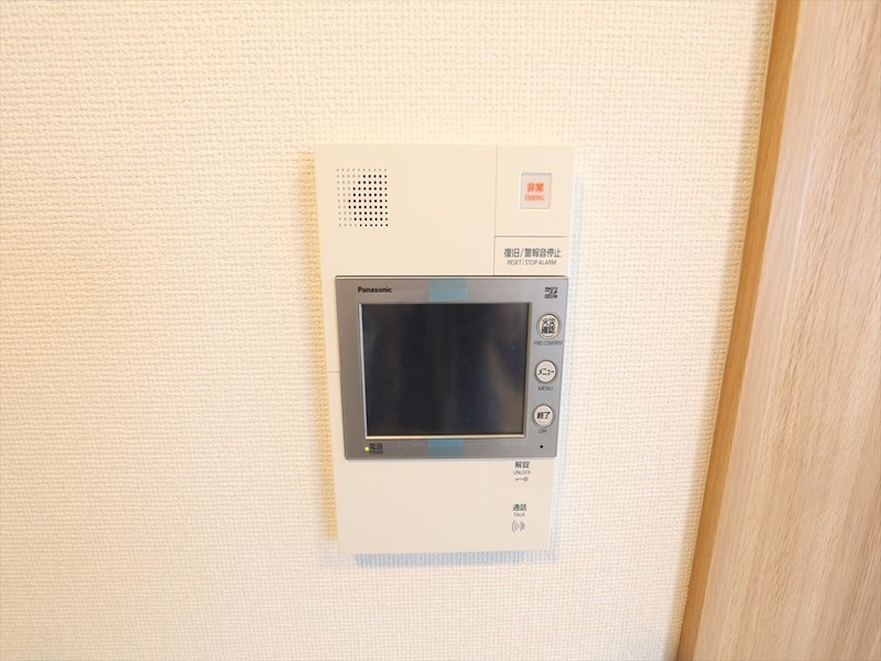 セキュリティ　ＴＶモニター付インターホン完備