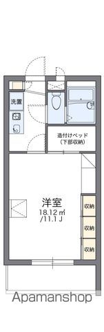 レオパレスリベェールの間取り写真