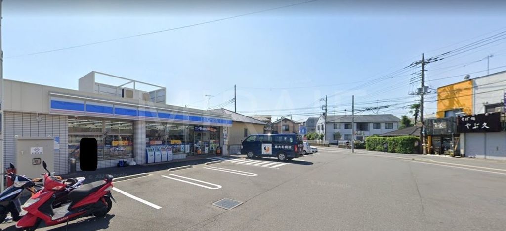 コンビニ　ローソン大和高座渋谷東店（コンビニ）まで150m