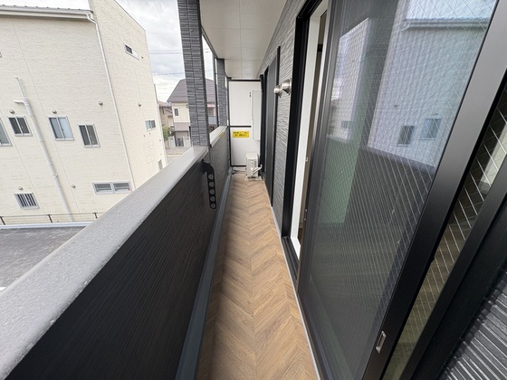 バルコニー　※別部屋の写真です